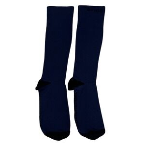 NEW FIGS Knee High Compression Socks Navy Blue Nursing Medical Performance Sz S